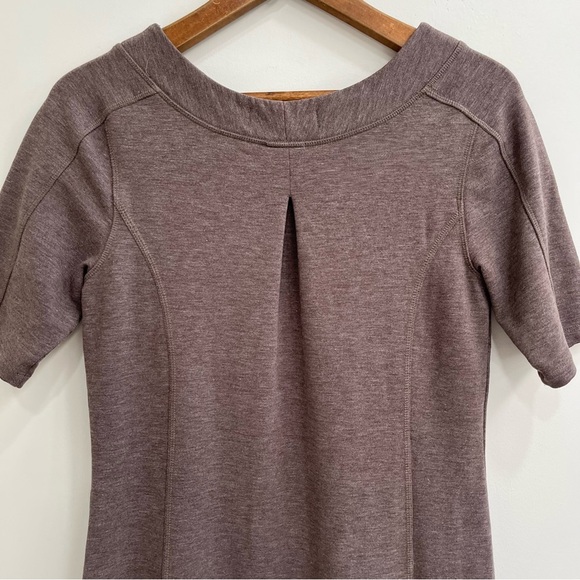 Title Nine Brown Orange Pink Patterned Dress Short Sleeve Activewear Outdoor - Picture 6 of 12